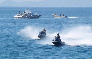La Capitanía Marítima impuso más de 150.000 euros en multas a motos náuticas en 2023, la mayoría en Aguadulce