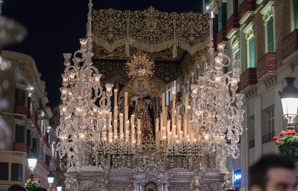 La Virgen del Gran Perdón, la noche del Domingo de Ramos
