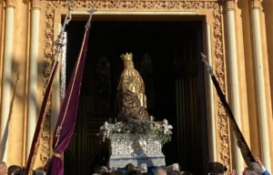 La Virgen de la Victoria, patrona de Málaga, regresará a su santuario después de Semana Santa