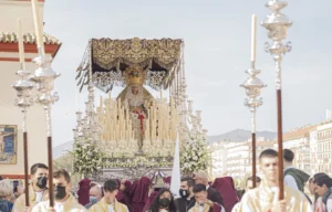 La Virgen de la Salud el Domingo de Ramos