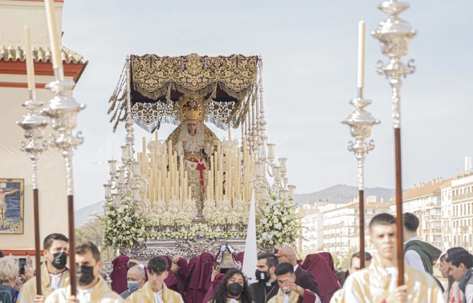 La Virgen de la Salud el Domingo de Ramos
