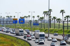 Una salida en romería, una procesión y pruebas deportivas afectan al tráfico de Málaga este fin de semana