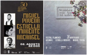 Arcángel, Estrella Morente y Miguel Poveda protagonizan el 50 aniversario del Festival del Flamenco Castillo del Cante en Ojén