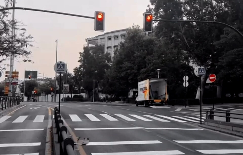nuevos semaforos avenida de madrid granada