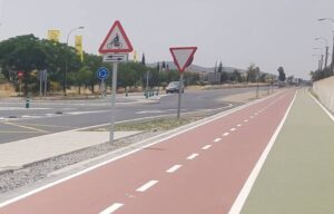 carril bici alhendin - armilla - foto junta