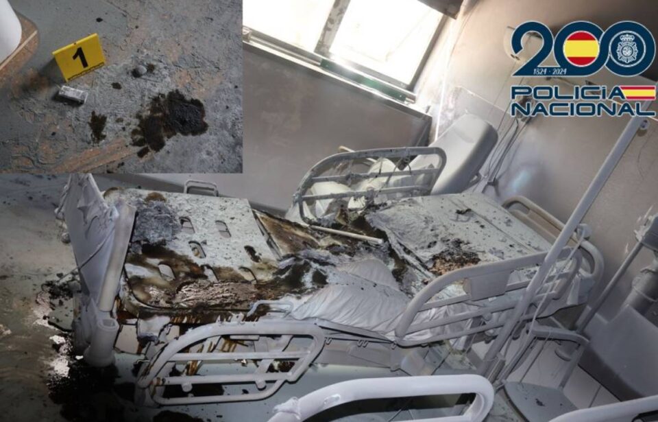 habitacion incendio hospital clinico granada