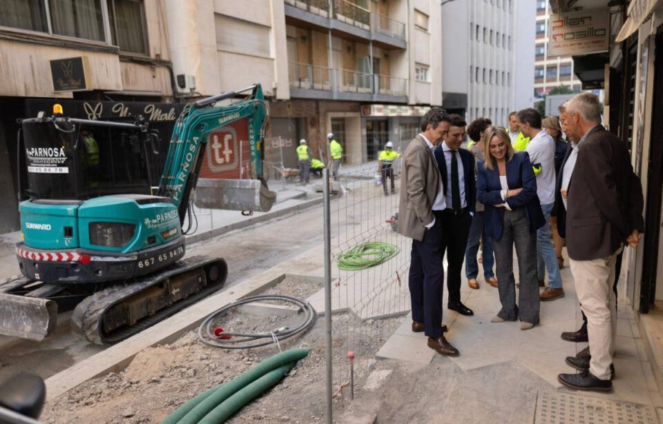 obras entorno de Portón de Tejeiro
