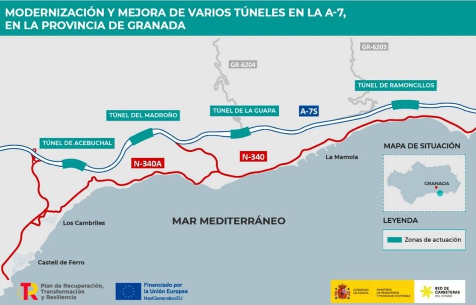 tuneles A7 granada