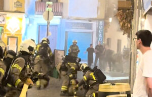 Incendio restaurante Granada