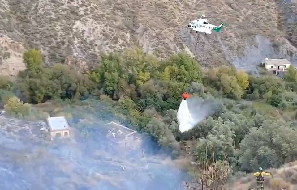 incendio forestal laroles