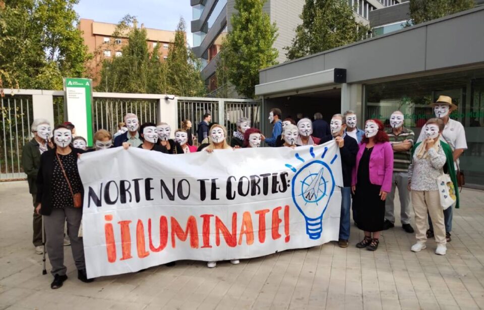 protesta cortes de luz granada