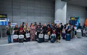 Málaga recibe a los primeros viajeros del vuelo directo con Seúl