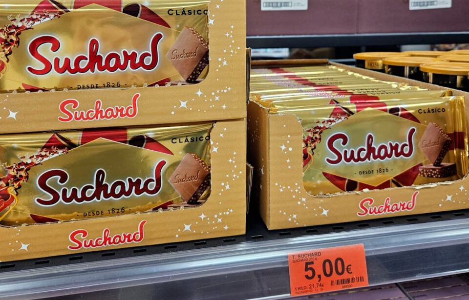 Suchard responde a la subida del precio del turrón: "el cacao sigue siendo un 120% más caro"