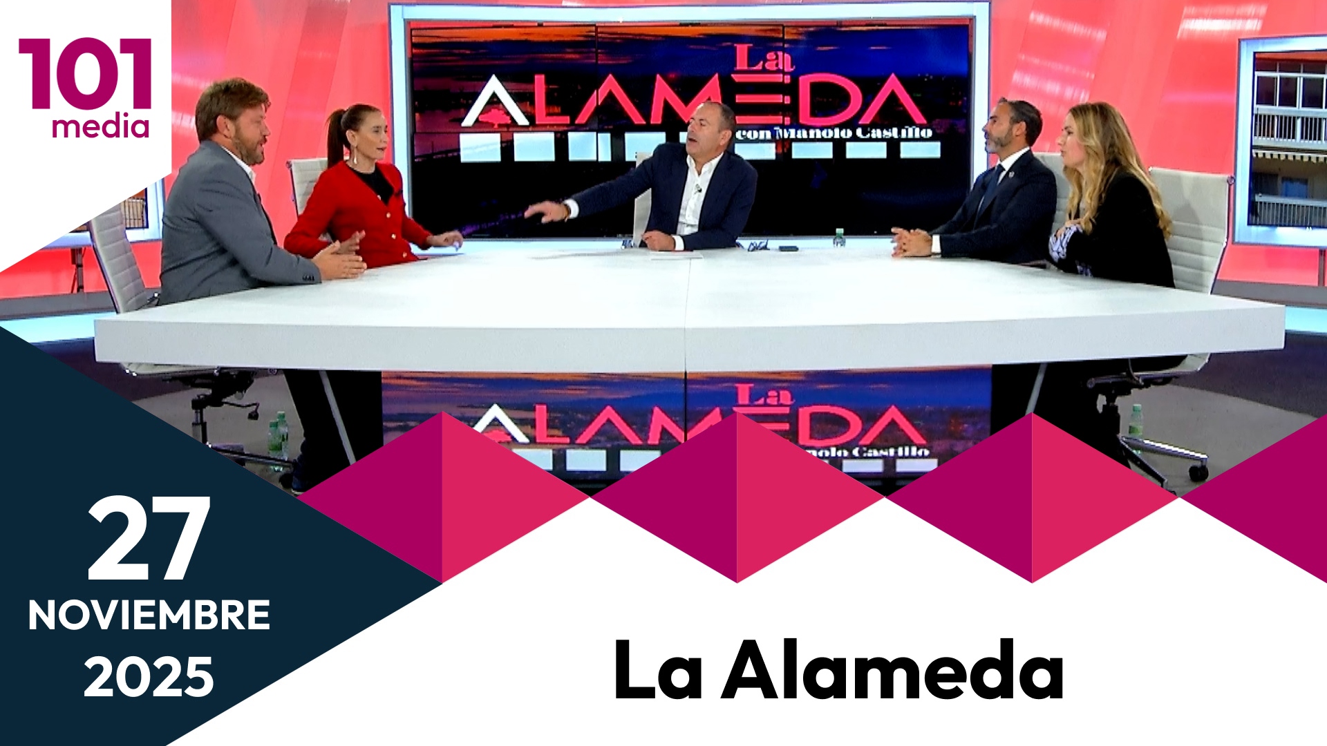 Debate con los portavoces municipales del Ayuntamiento de Málaga, esta noche en ‘La Alameda’