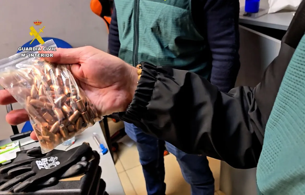 Desarticulada una organización de tráfico de armas y drogas entre Sevilla y Tenerife