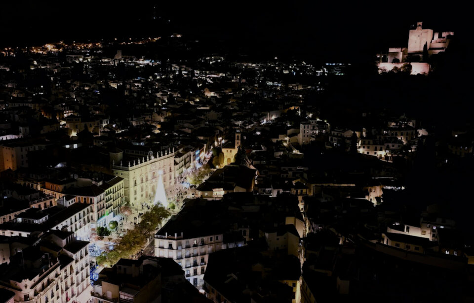 granada navidad dron