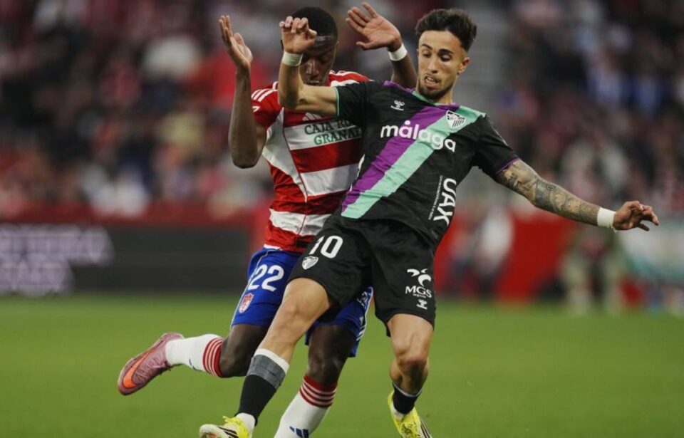 granada cf malaga cf larrubia y diallo - foto laliga