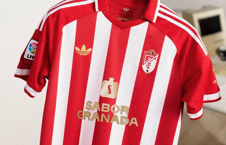 camiseta granada cf retro