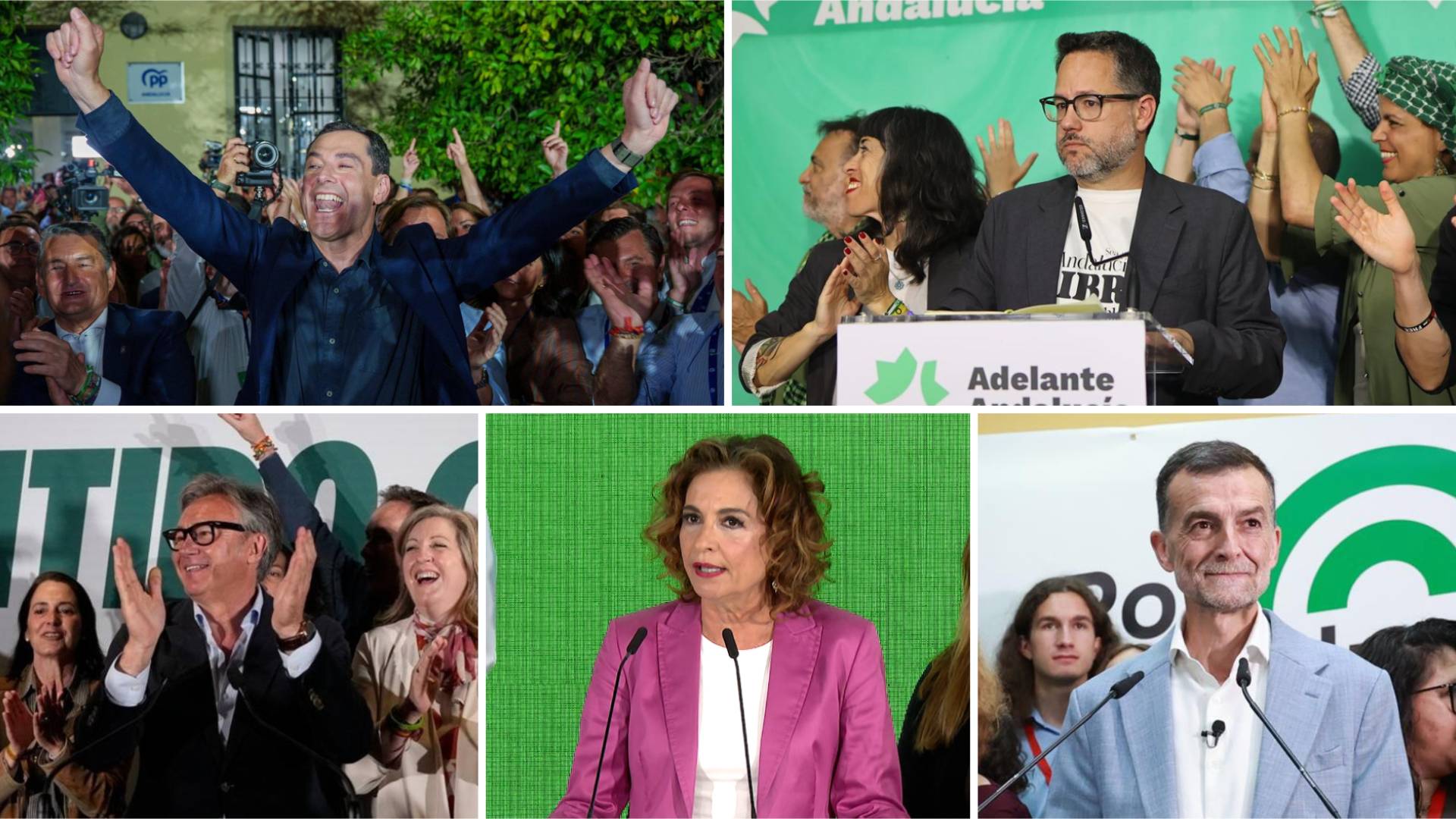 Andalucía, un nuevo mapa político incómodo para casi todos