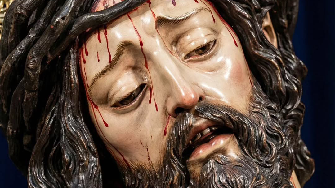 Así quedaría el Cristo del Amor tras su restauración según la IA