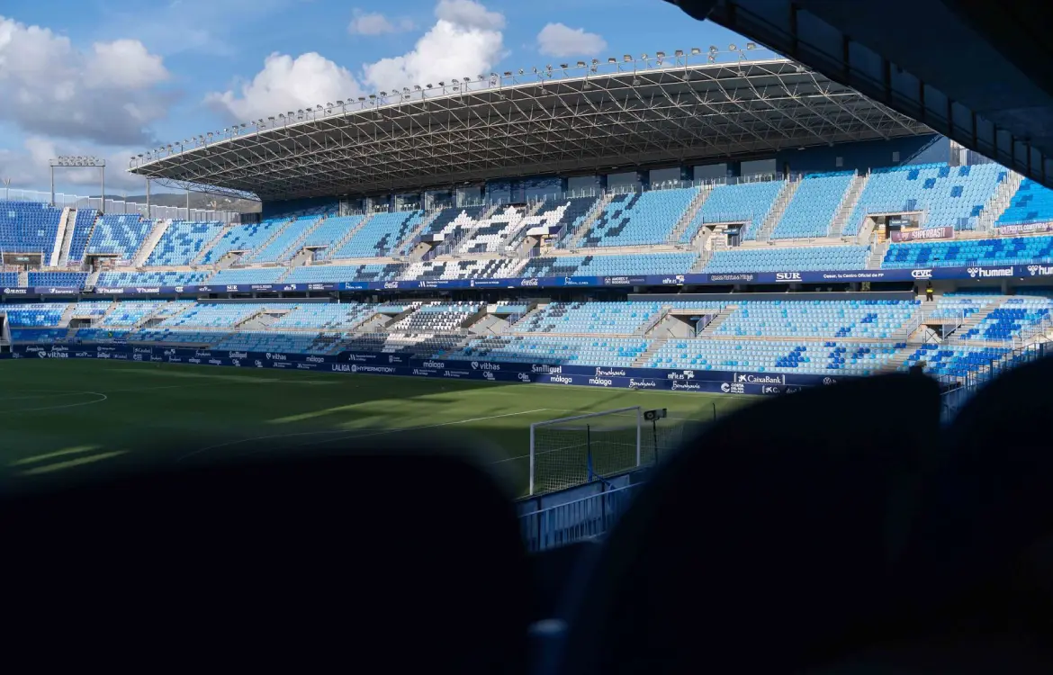 ESTADIO LA ROSALEDA MÁLAGA