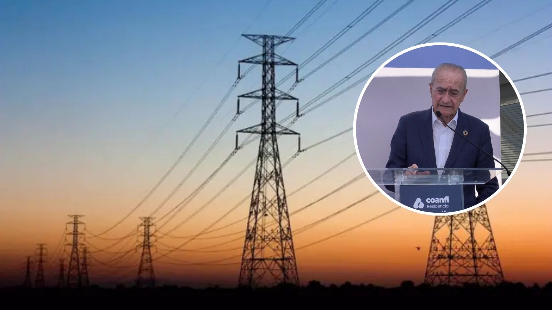 Francisco De la Torre: «La falta de potencia eléctrica ha frenado más de 20.000 viviendas en Málaga, muchas de ellas VPO»
