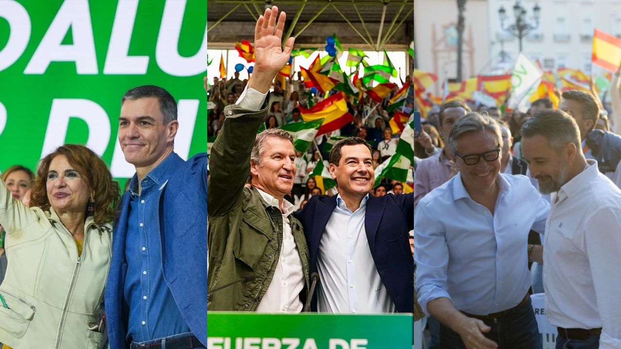 Andalucía: una campaña que sirve de laboratorio para las futuras elecciones nacionales