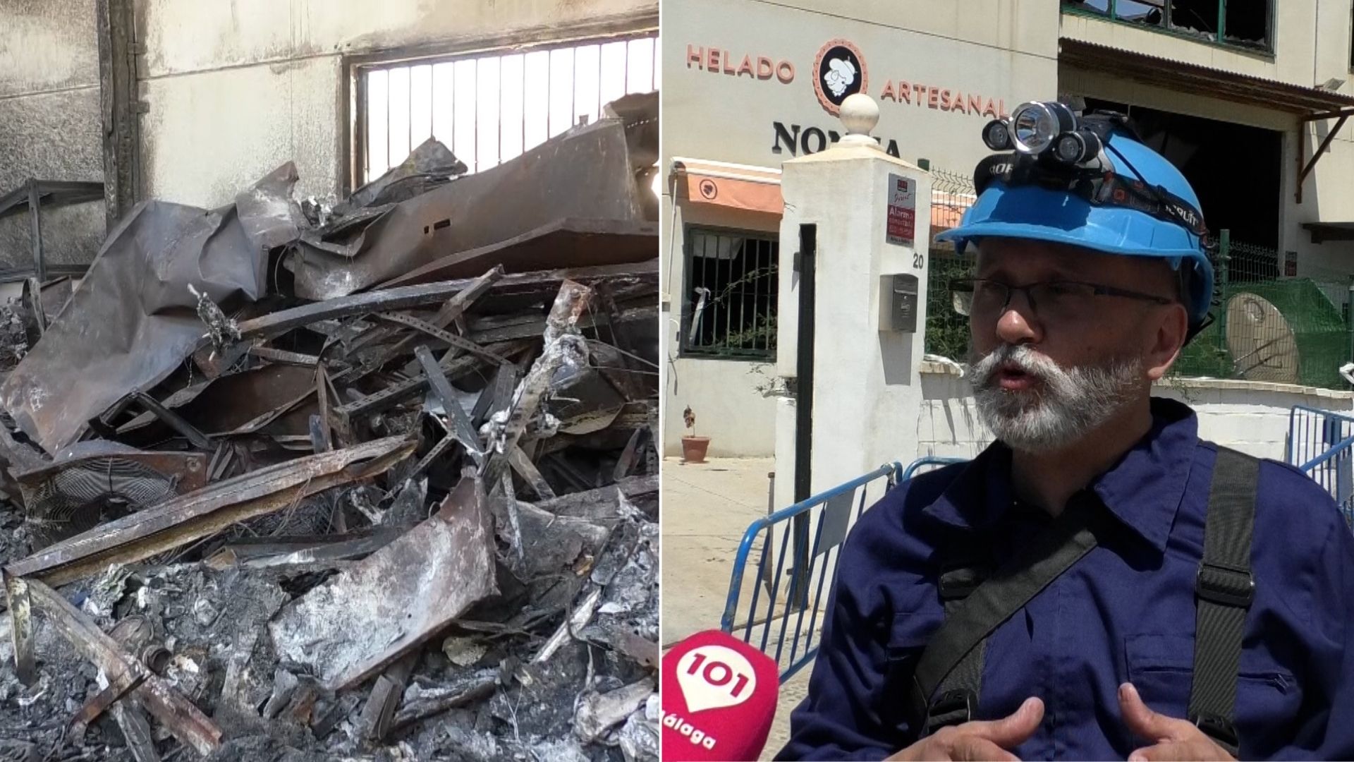 Los seguros, clave tras el incendio de las cinco naves en la Axarquía: «Los daños superan los dos millones de euros»