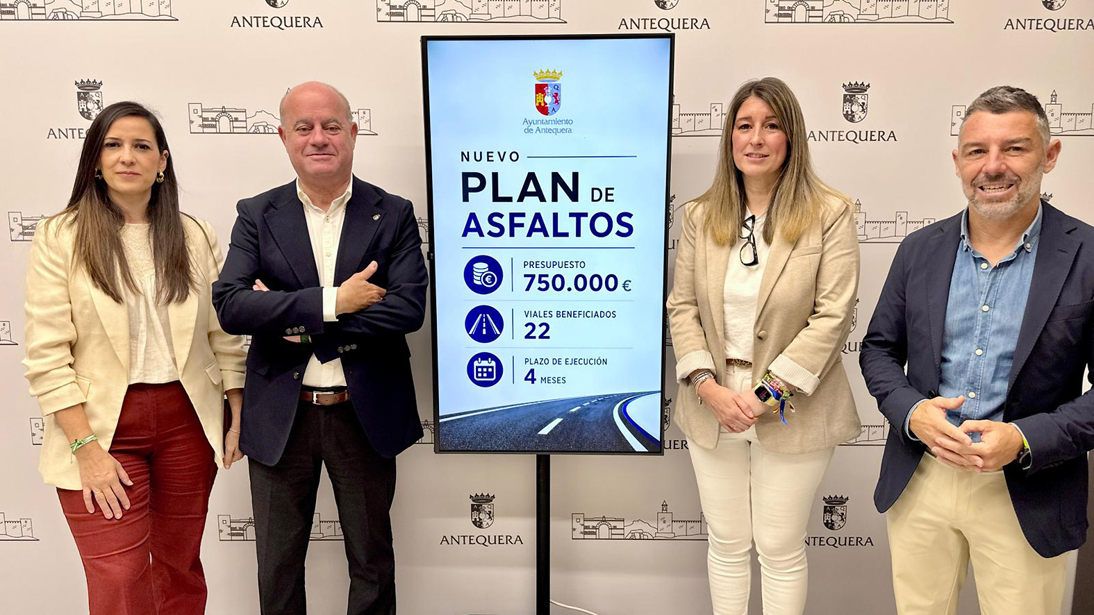 Antequera acomete su mayor plan de asfaltado con 750.000 euros y 22 calles afectadas