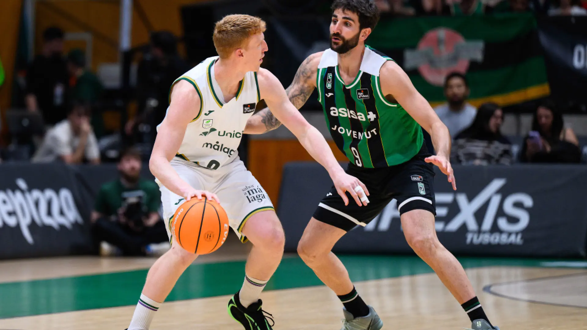 Suspendido el partido del Joventut-Unicaja por un fallo técnico en el Pabellón de Badalona: el equipo vuelve a Málaga