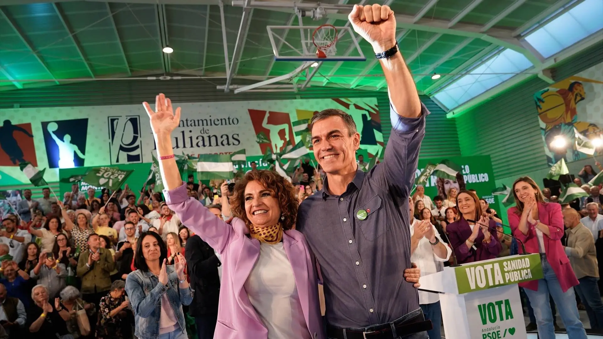 pedro-sanchez-maria-jesus-montero-granada-pulianas-europapress