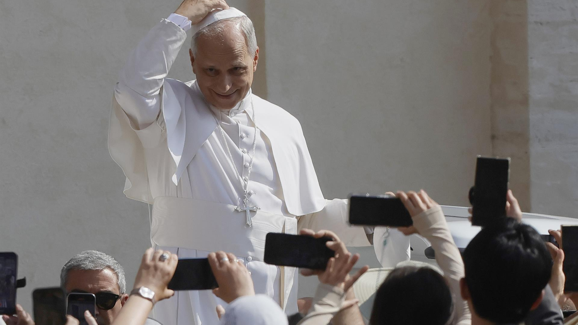 El acto del Papa León XIV en el Bernabéu