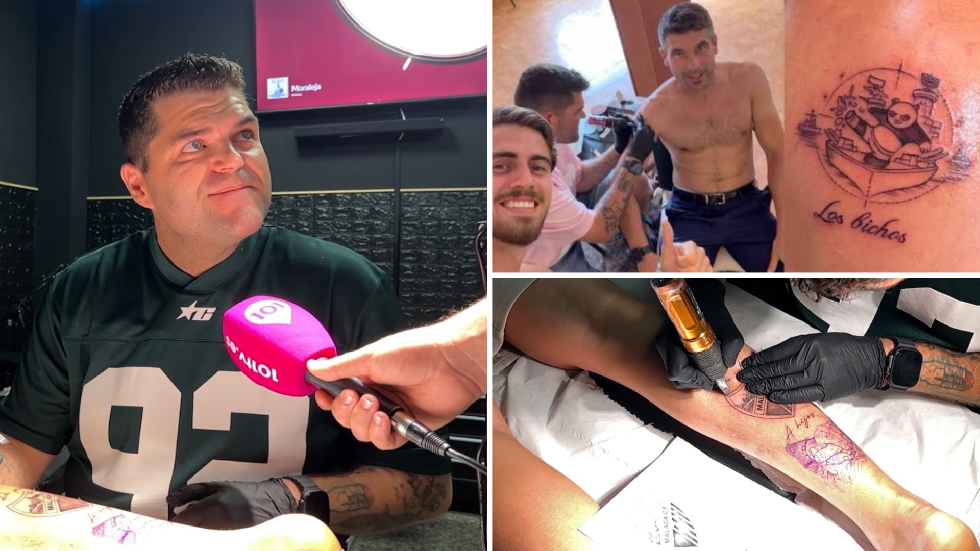 Tatuador del Málaga