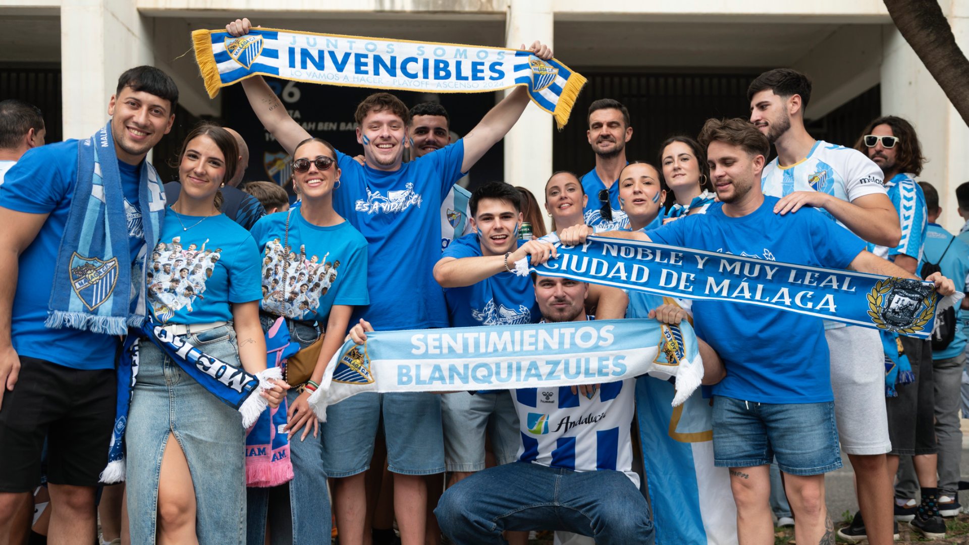 Aficionados del Málaga