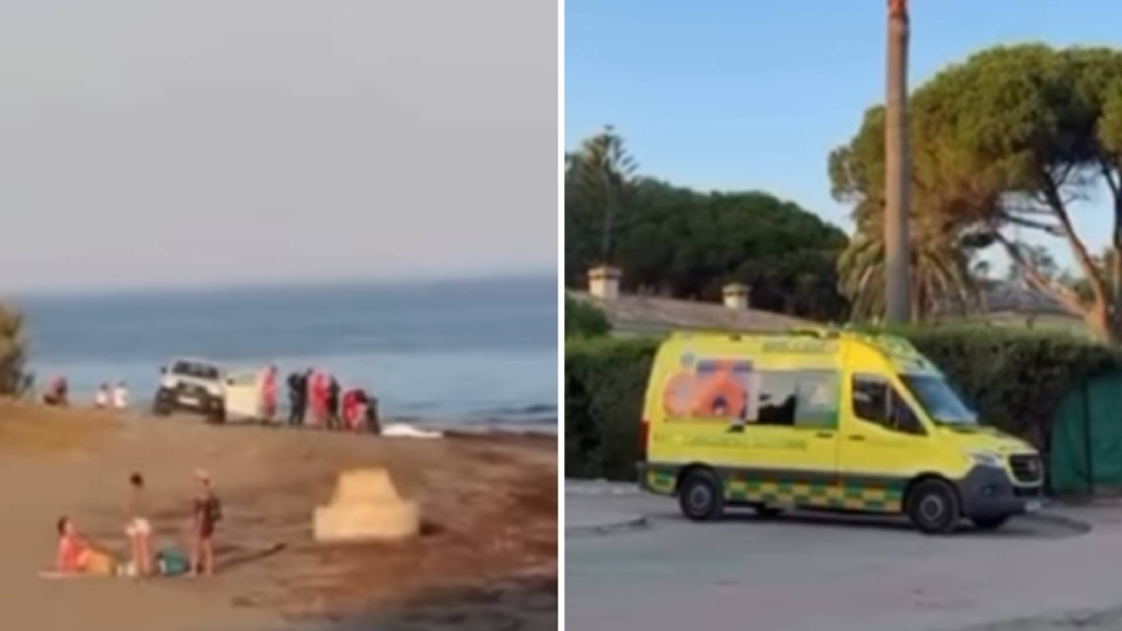 Fallece un bañista de 60 años en una playa de Estepona