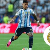 Enzo Fernández con Argentina