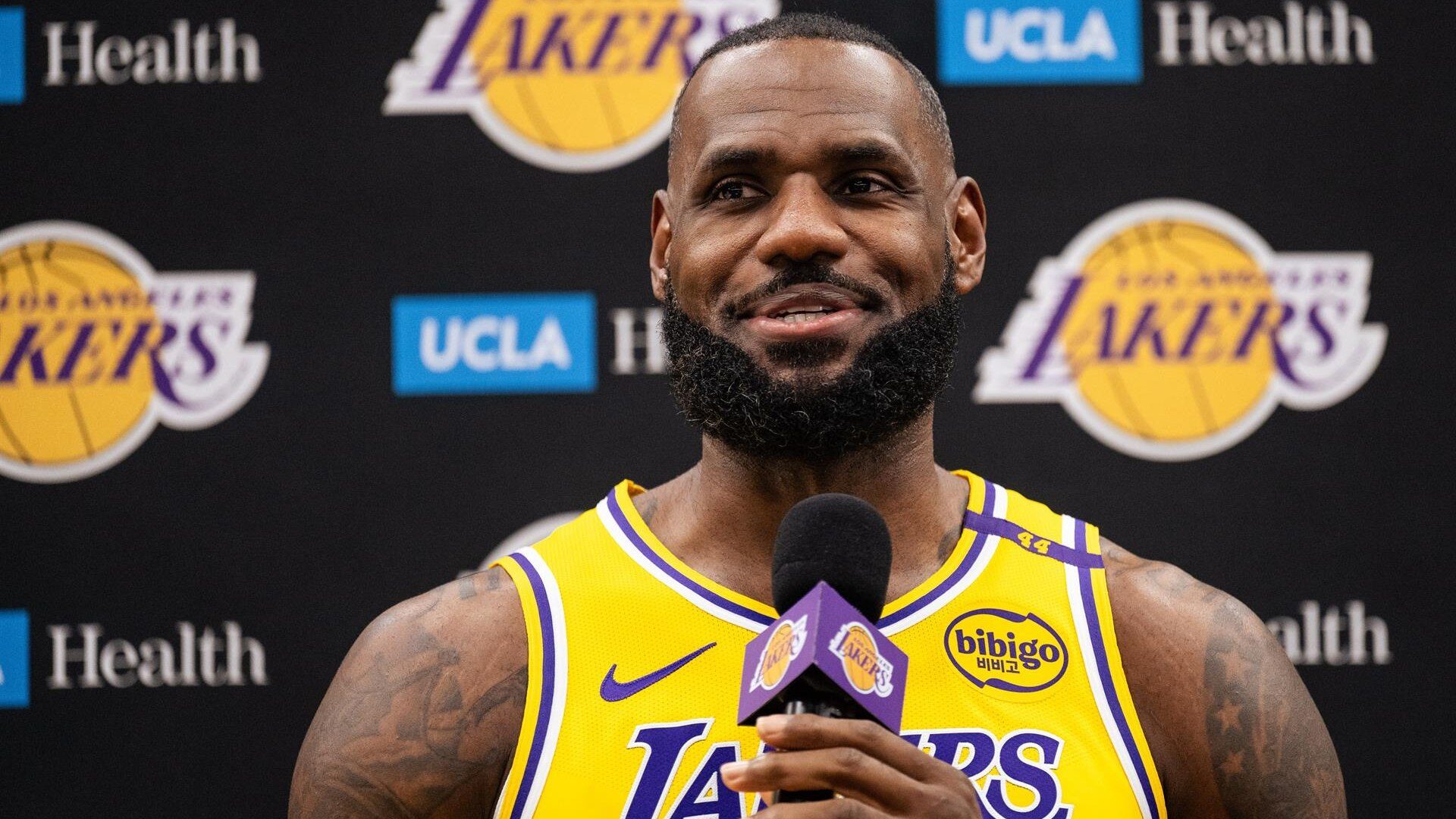 Lebron James en su etapa con los Lakers