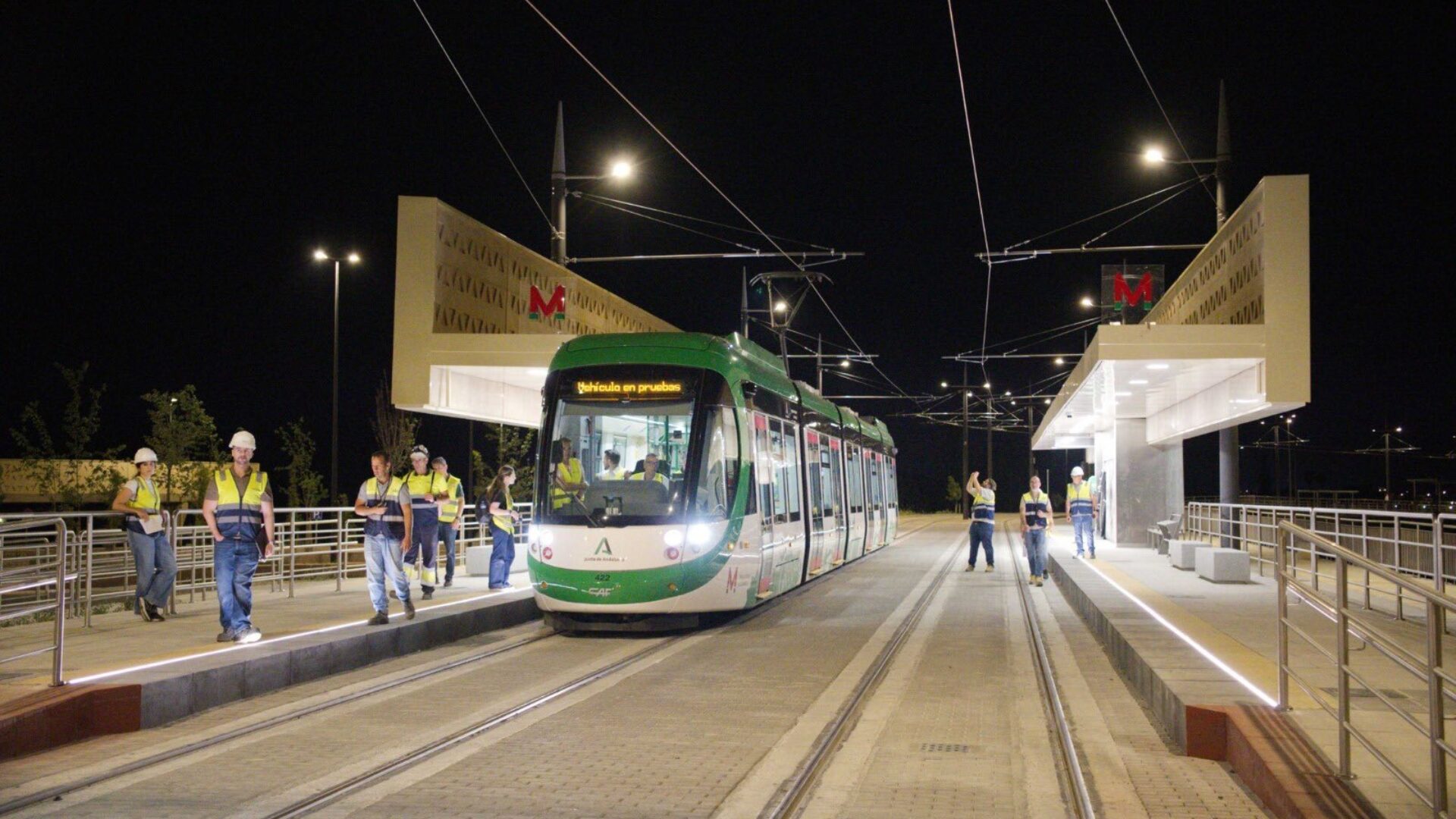 metro de granada en las gabias