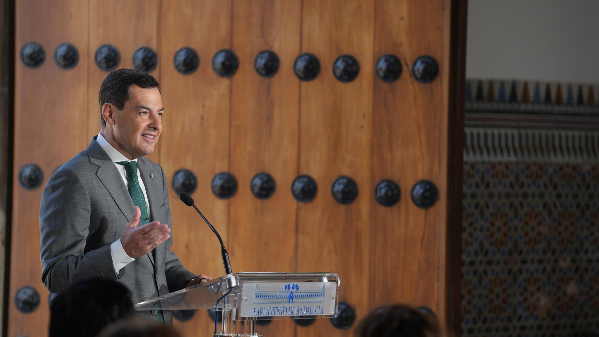 El presidente de la Junta de Andalucía, Juanma Moreno, compone su tercer Ejecutivo consecutivo