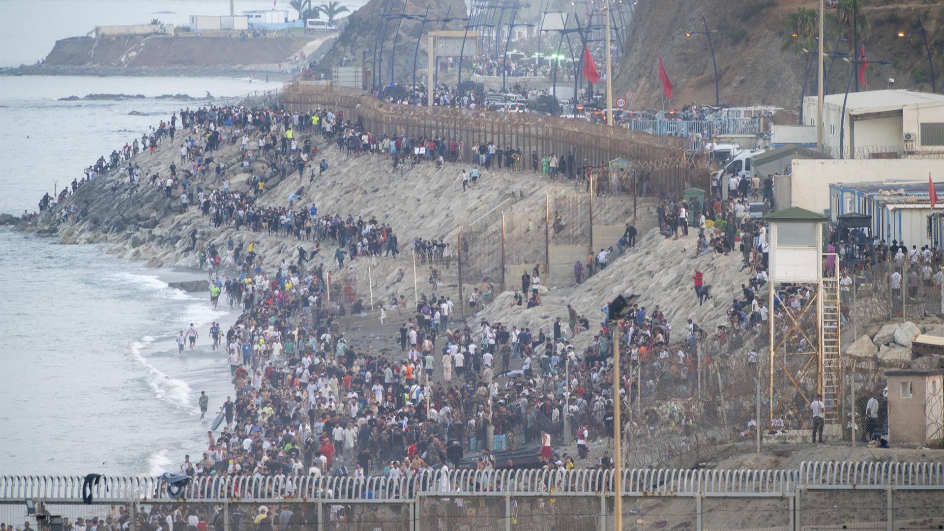 Seguridad Nacional cifra en casi 50.000 el número de migrantes que han cruzado de Marruecos a Ceuta