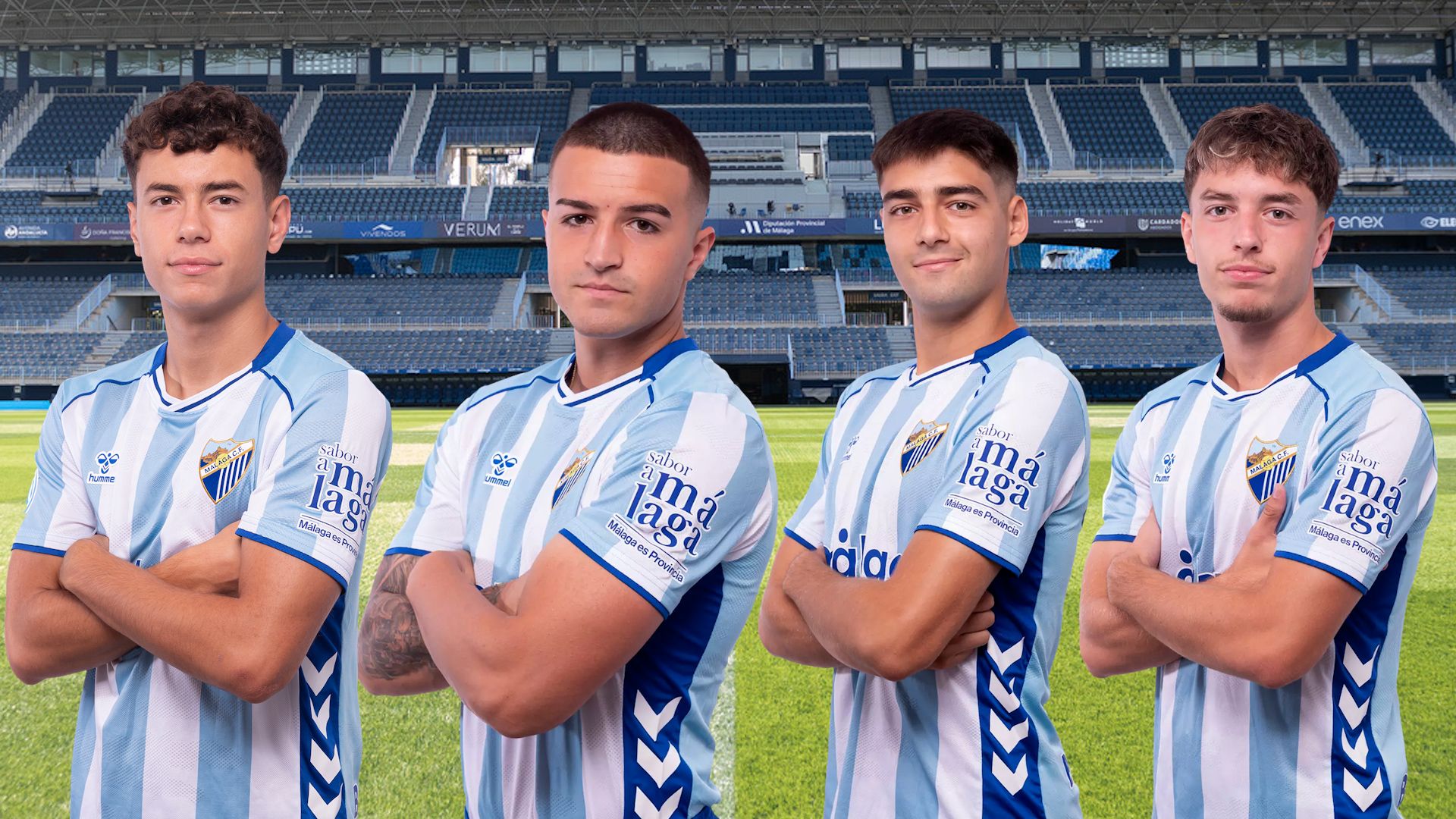 Santaella, Adri López, Marcos Rosa y Juani