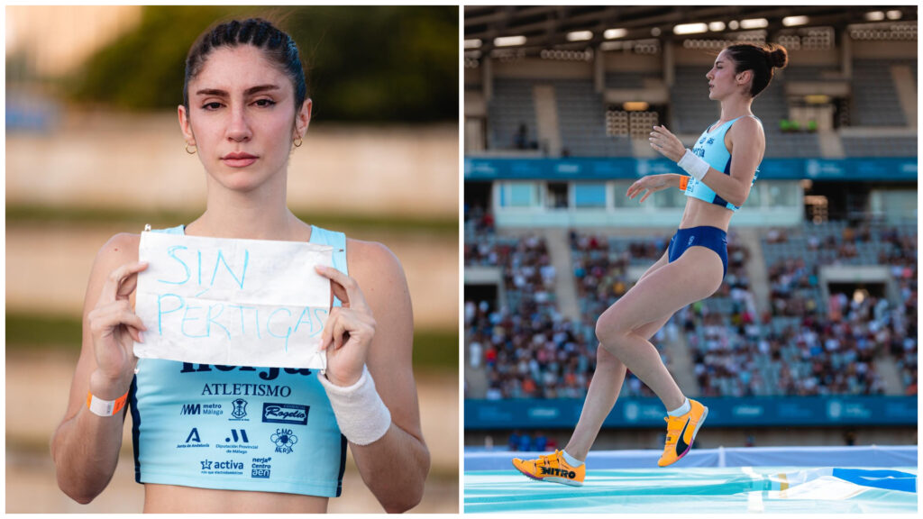Ana Carrasco, atleta profesional, explota contra la desigualdad: «He ido sobreviviendo con material prestado y fui a un campeonato sin pértiga»