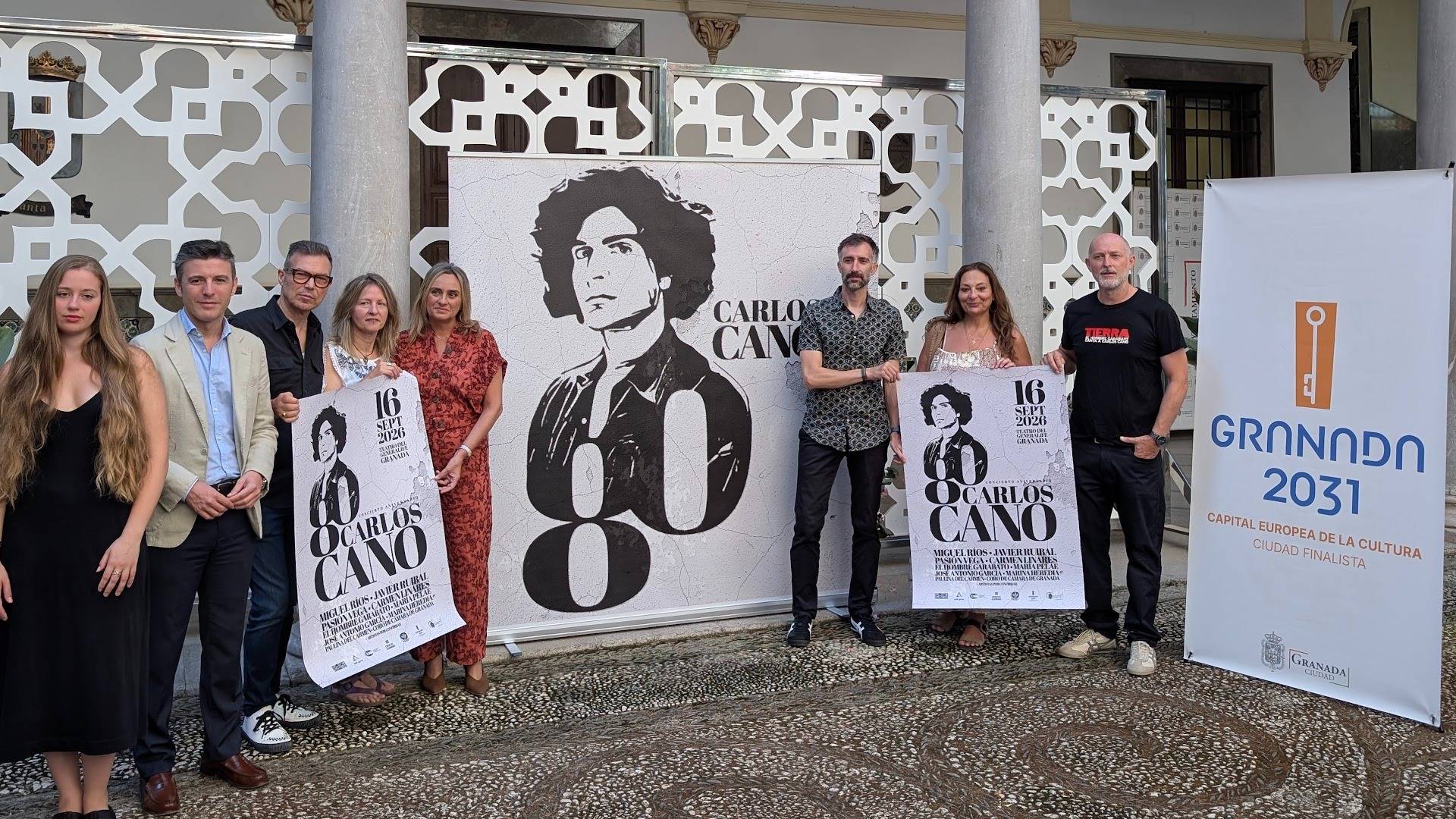 Música y arte para celebrar el 80 aniversario del nacimiento de Carlos Cano