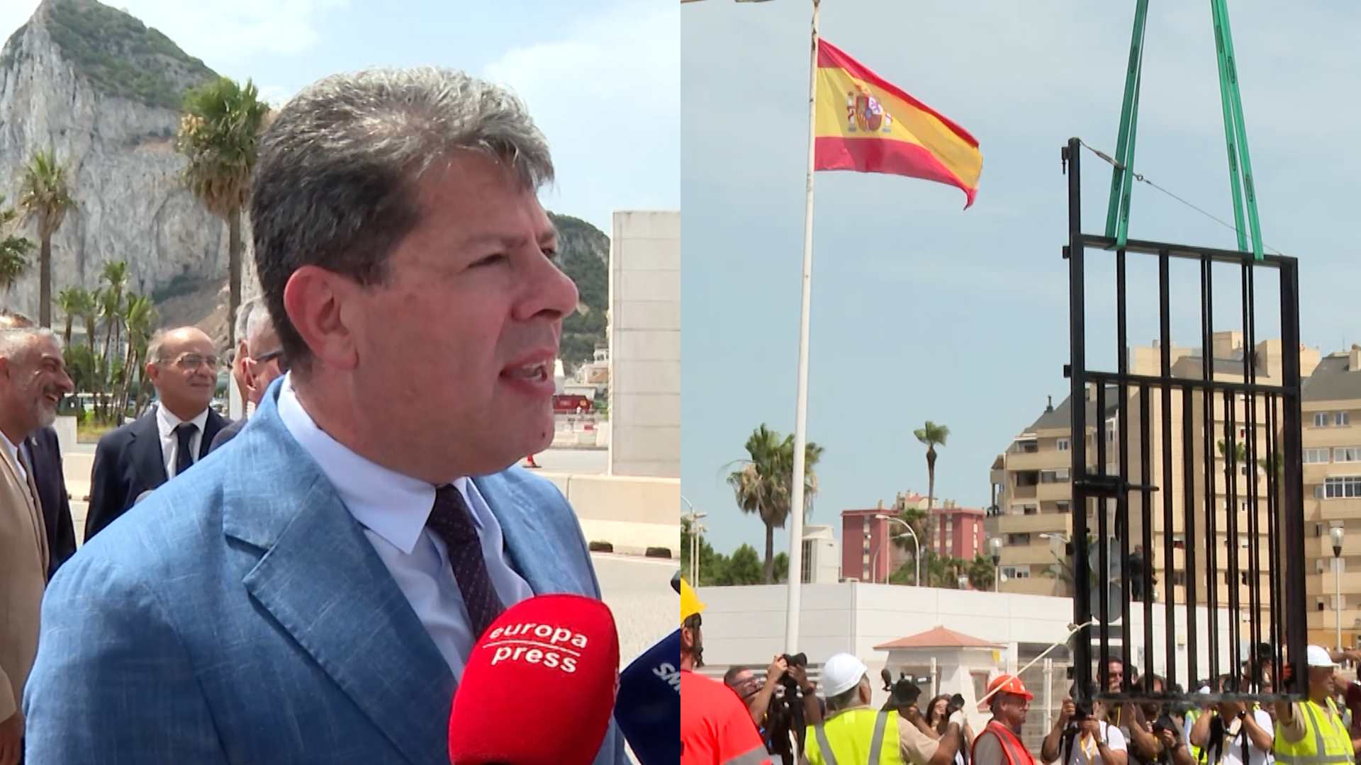 Picardo: «Que pongan la valla encima de Franco para que nunca se levante ni él ni nadie como él»