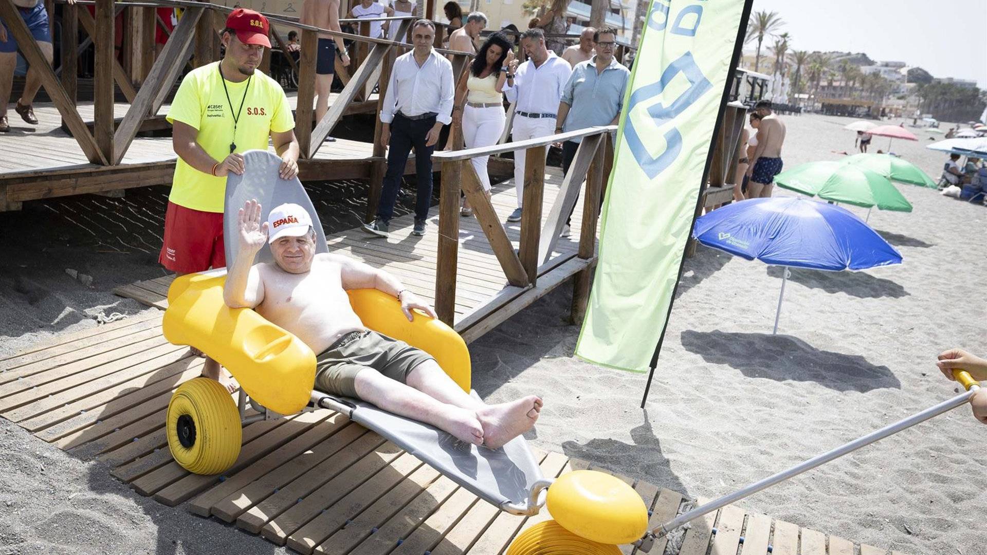 El programa ‘Playa Inclusiva’ invierte 150.000 euros para mejorar la accesibilidad en Torrenueva
