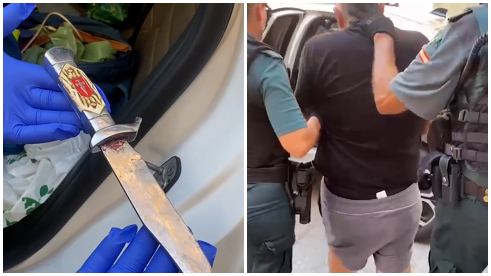 Hallan la posible arma del doble crimen en Mijas en la casa del principal sospechoso