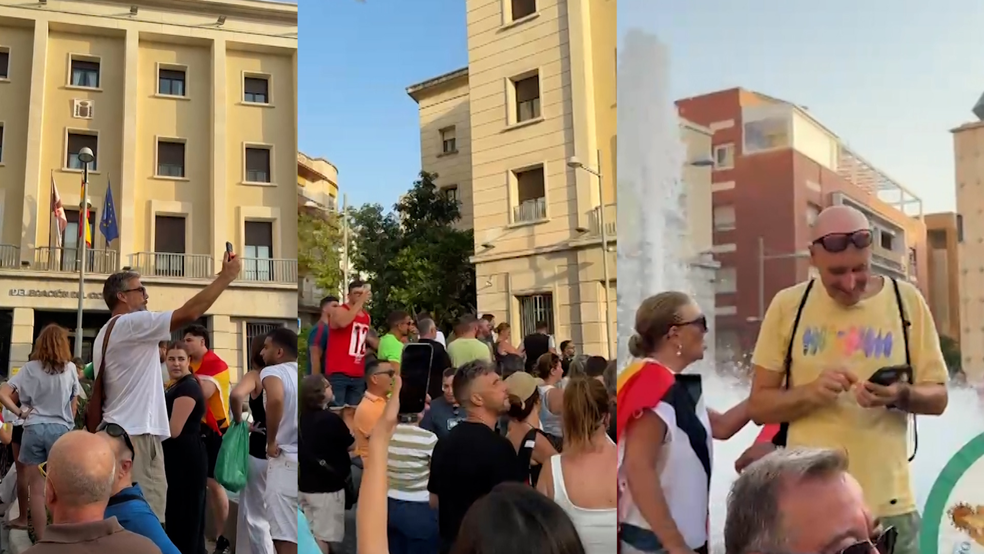 Ceutíes salen a la calle para protestar contra la entrada masiva desde Marruecos y la gestión de la crisis