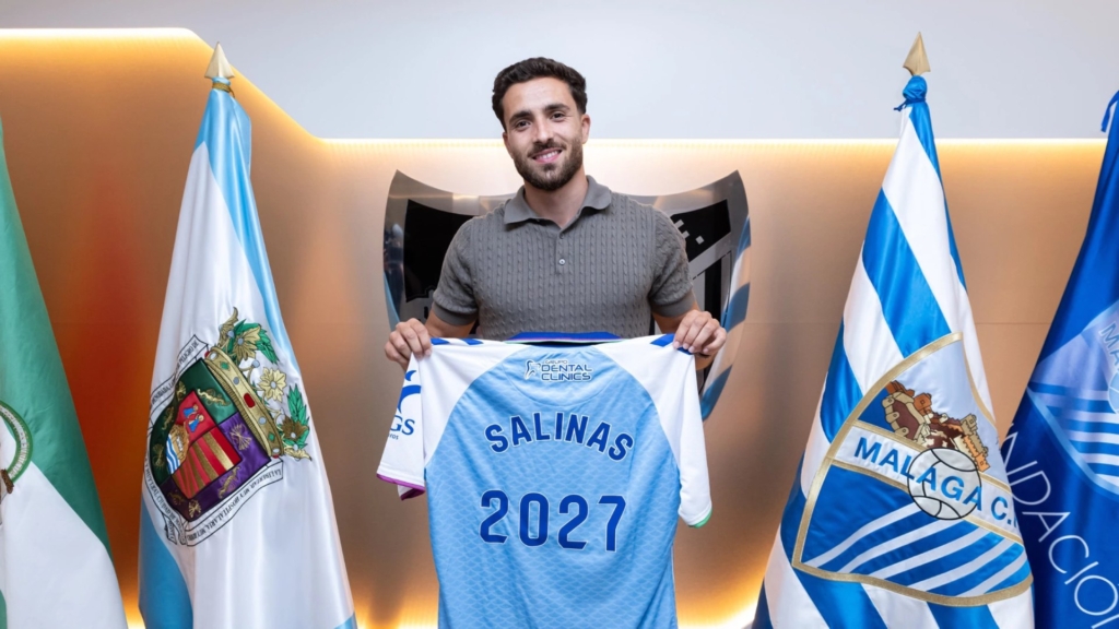 El Málaga ya tiene lateral izquierdo: José Salinas llega cedido del Espanyol con opción a compra
