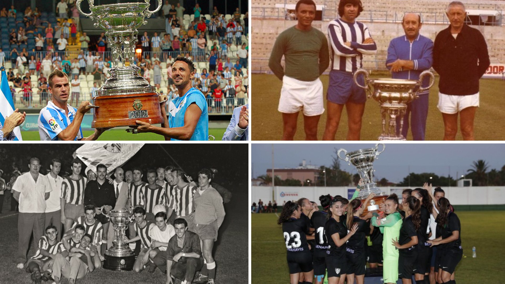 Este es el palmarés del Trofeo Costa del Sol: el Málaga lidera la tabla con 12 triunfos