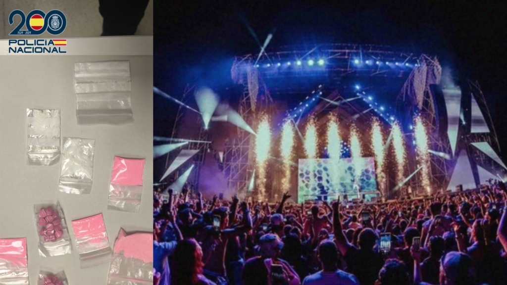 23 detenciones en un festival de Málaga por delitos contra la salud pública y alteración del orden público